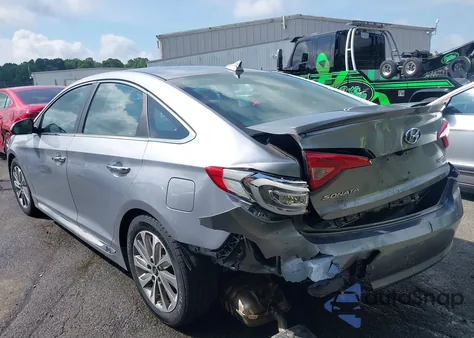 2017 Hyundai Sonata Sport из США, поврежденный, VIN 5NPE34AF4HH507635